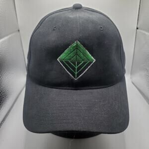 Midwest Thoroughbreds The Pizza Man Hat Adjustable Black Cap Horse Racing Promo